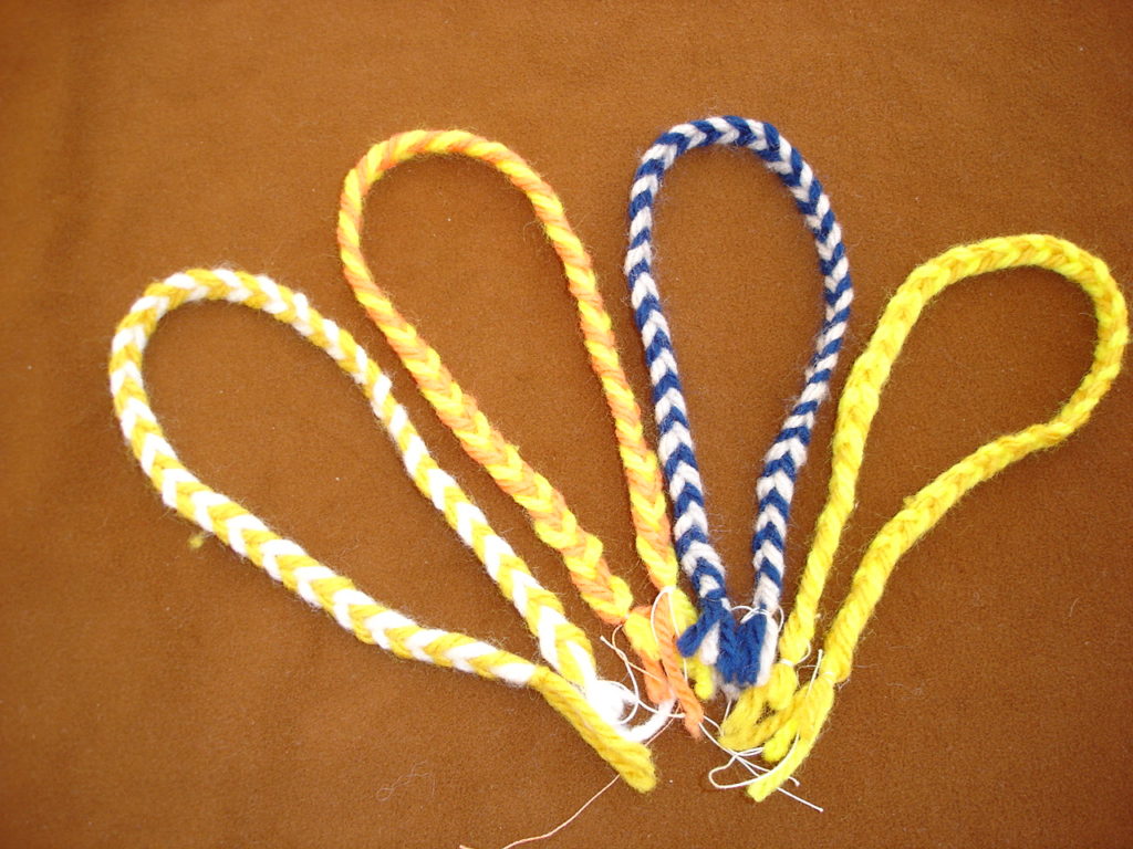 体験講座・変わり編み1